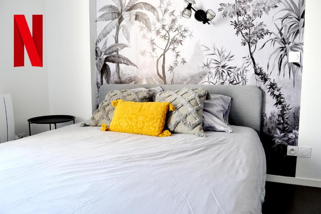 Studio Cosy Bordeaux - Parking Prive - Netflix - Tram A Cenon Zewnętrze zdjęcie